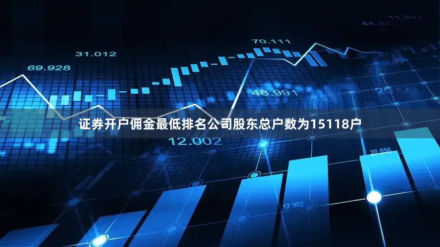 证券开户佣金最低排名公司股东总户数为15118户