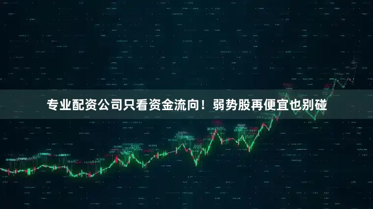 专业配资公司只看资金流向！弱势股再便宜也别碰