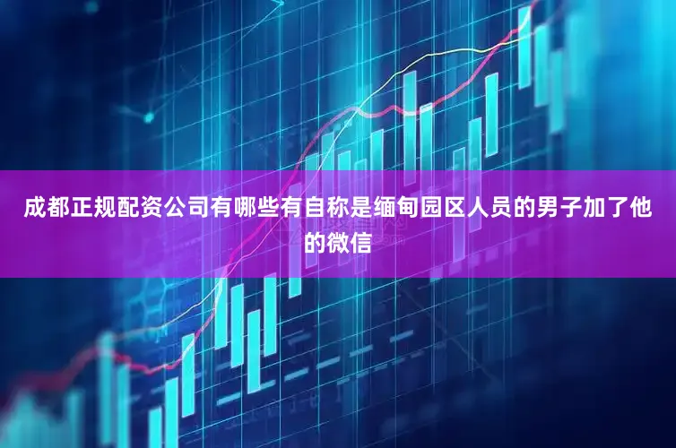成都正规配资公司有哪些有自称是缅甸园区人员的男子加了他的微信